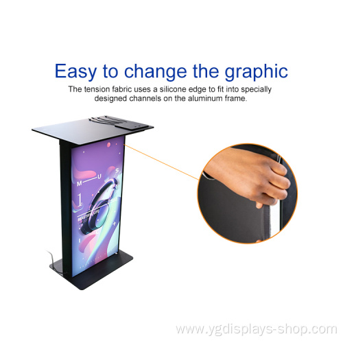 led light box Charging Station display led signage